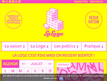 Tablet Screenshot of lalogeparis.fr
